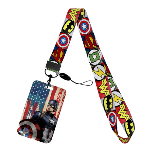 Captain America-badgehouder - vervaagde vlag