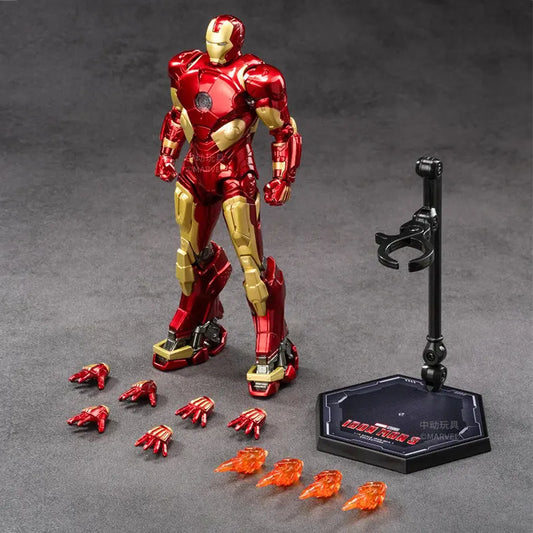 ZD Toys Iron Man MK4-figuur - Tony Stark-actiefiguur