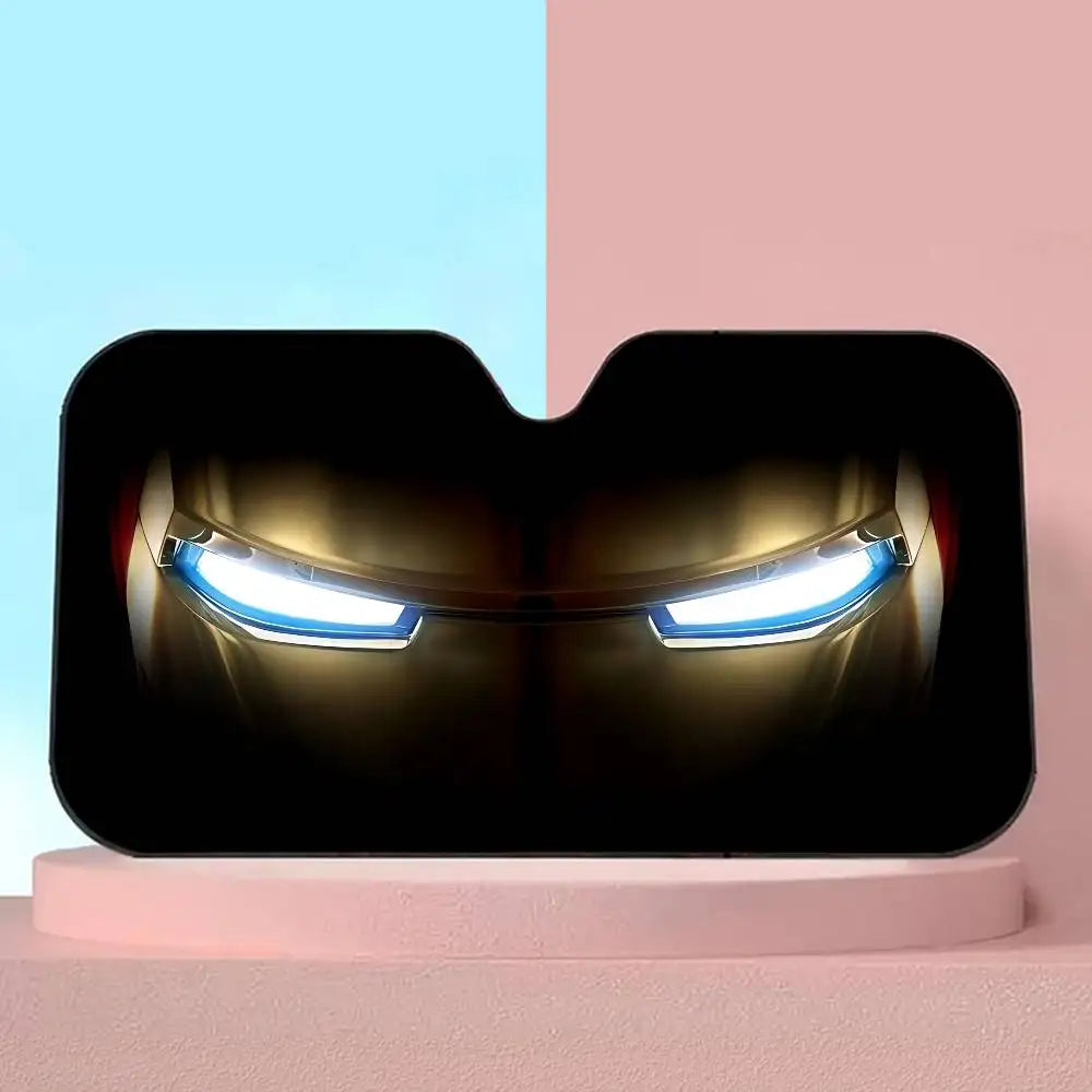 Iron Man-zonwering voor de auto - Uv-bescherming voor de voorruit