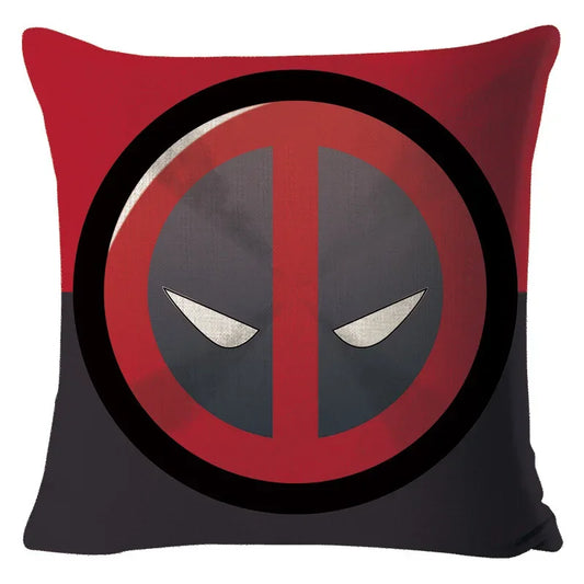 Kussenhoes Deadpool - Maskerlogo
