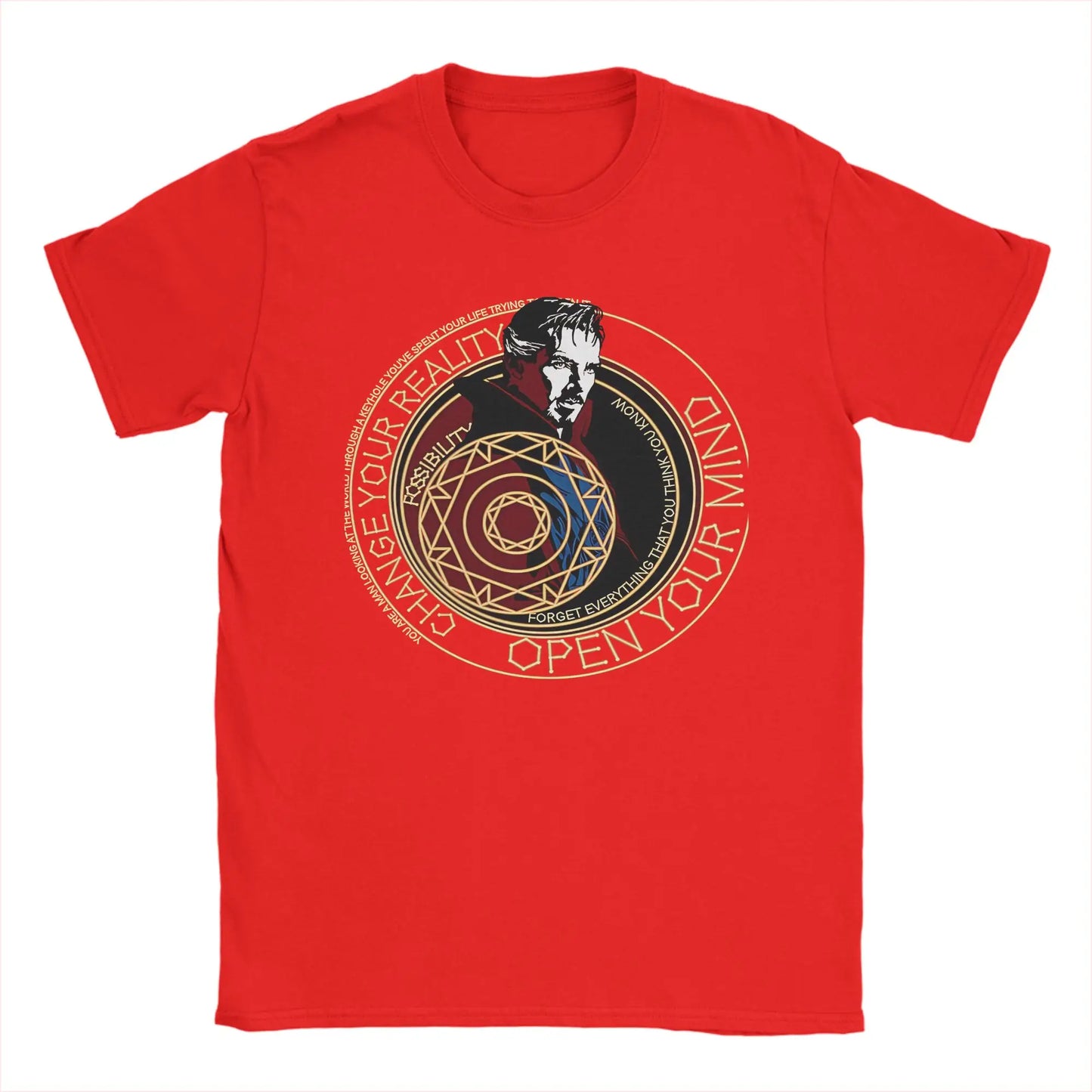 T-shirt Doctor Strange - Cercle mystique « Change Your Reality » pour homme