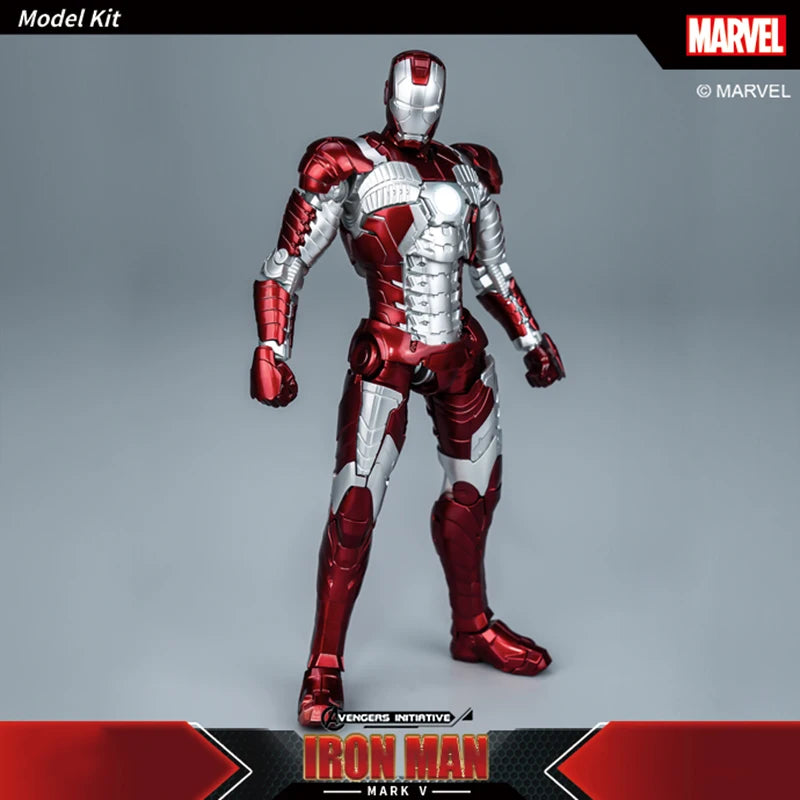 Fondjoy Iron Man MK5-figuur - Rood-zilveren pantser met box