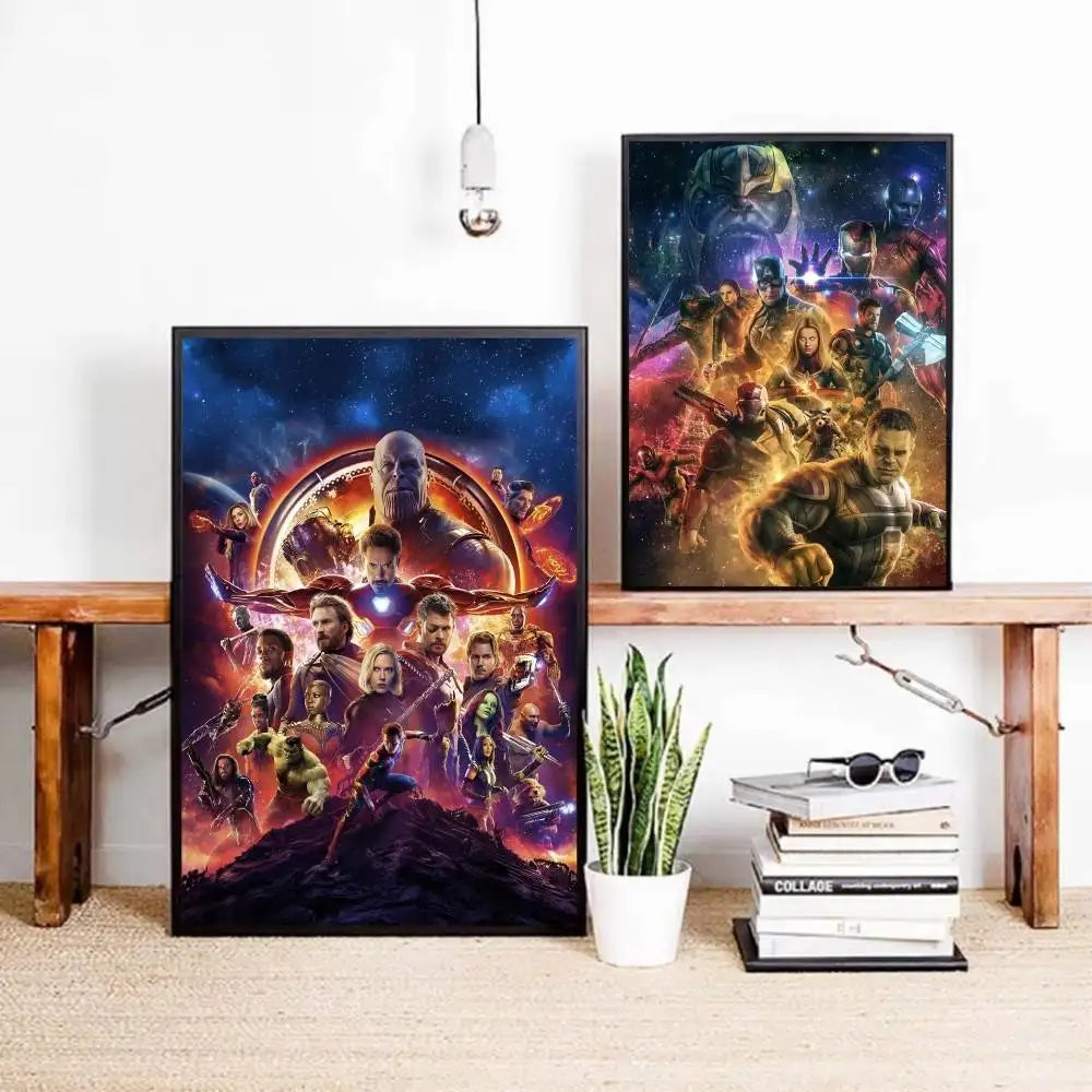 Avengers Infinity War-poster - Nachtblauw Teamontwerp