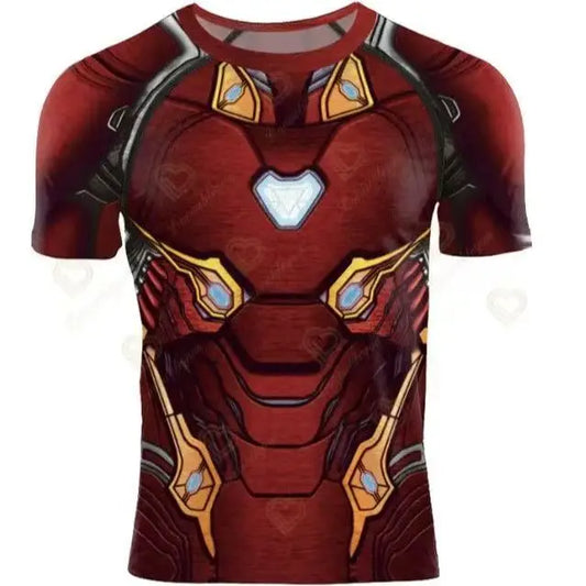 Iron Man-compressieshirt - Driehoekige reactor