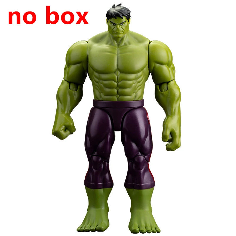 Coffret Avengers - Collection multi-personnages Iron Man Thor Hulk Spider-Man 18 cm