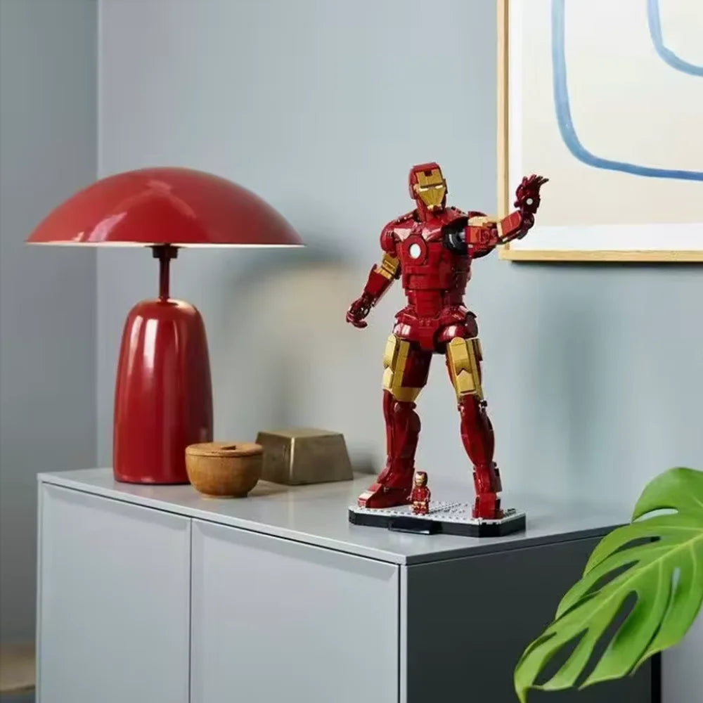 Iron Man-figuurtje - bouwblokken