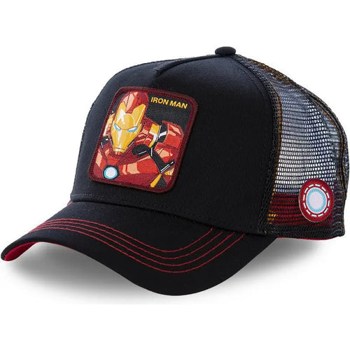 Iron Man-pet - zwart en rood