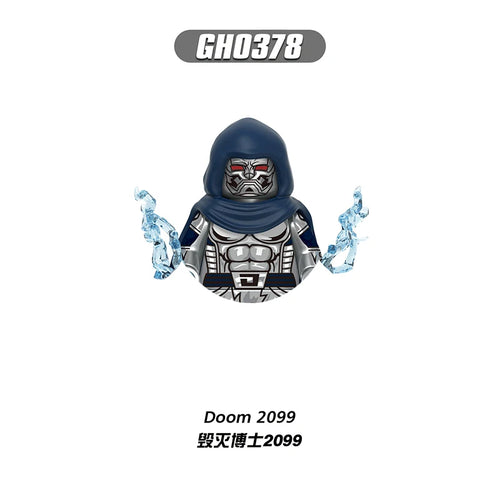 Doctor Doom-figuur - Doom 2099 met blauwe bliksemschichten