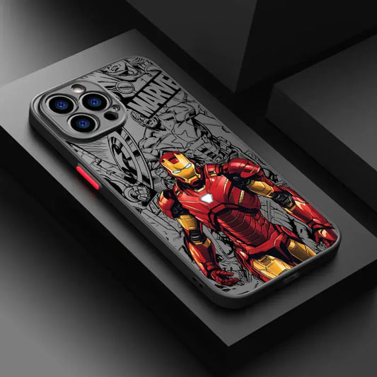Xiaomi Redmi Marvel-hoesje Iron Man - Ten Voeten Uit