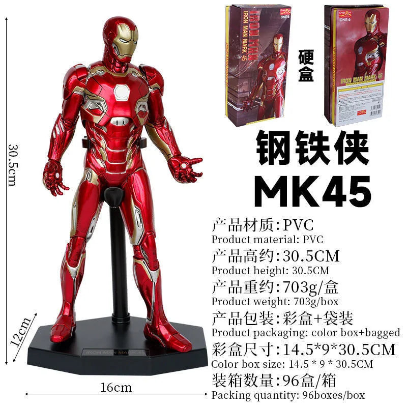 Iron Man MK45-beeldje - PVC 30cm