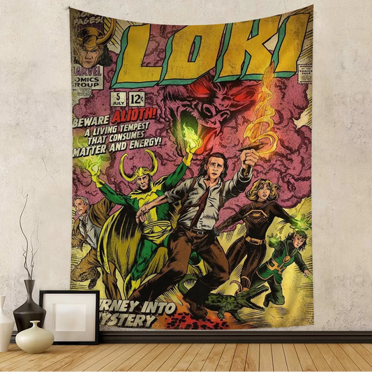 Loki-tapijt - Stripomslag van Alioth
