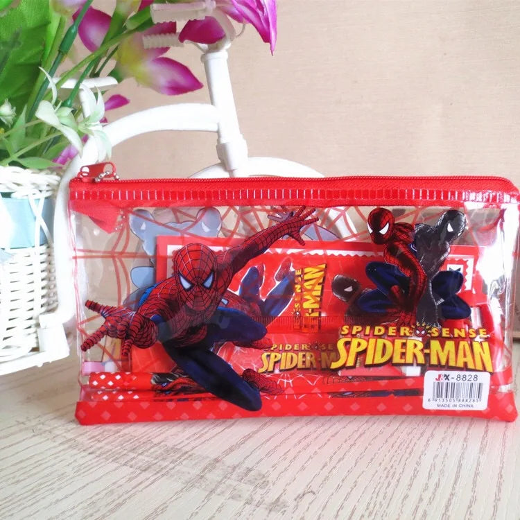 Avengers-schoolset - Gum, puntenslijper en notitieboekje