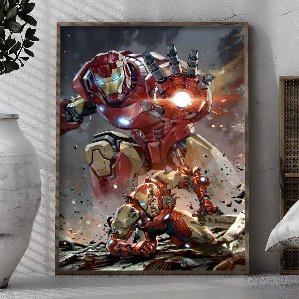 Iron Man-sticker - Zwevende Vlucht