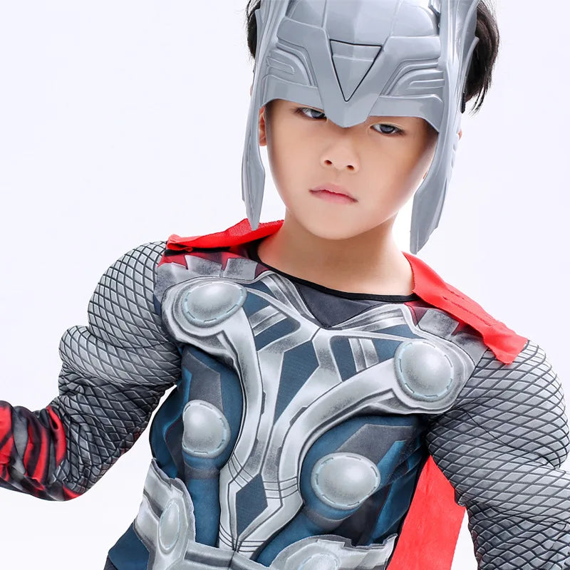 Avengers Thor-kostuum - Cosplay voor kinderen met hamer en helm