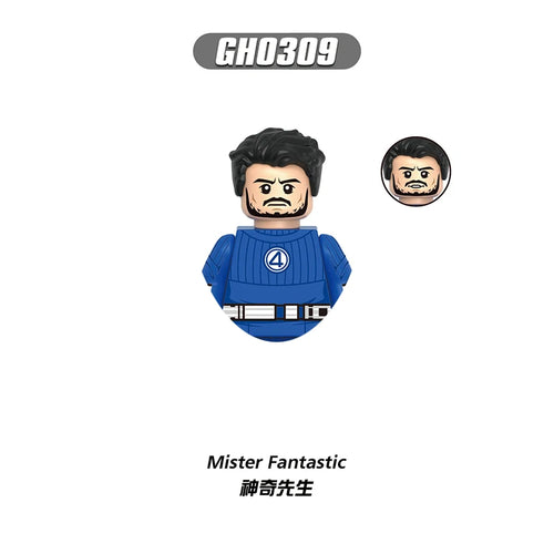 Mister Fantastic-figuur - Blauwe Fantastic Four