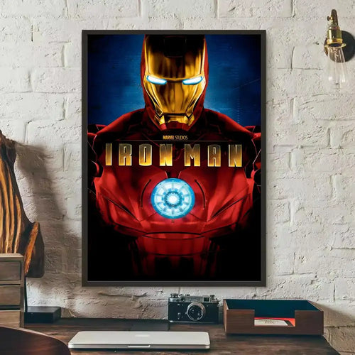 Iron Man-sticker - Luchtgevecht