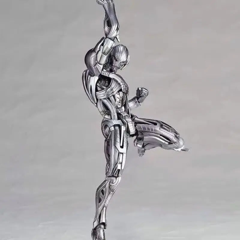Revoltech Yamaguchi Ultron-figuur - Beweegbaar monochroom PVC