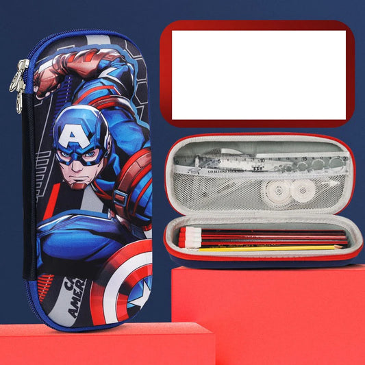 Captain America etui voor school - Verticaal formaat