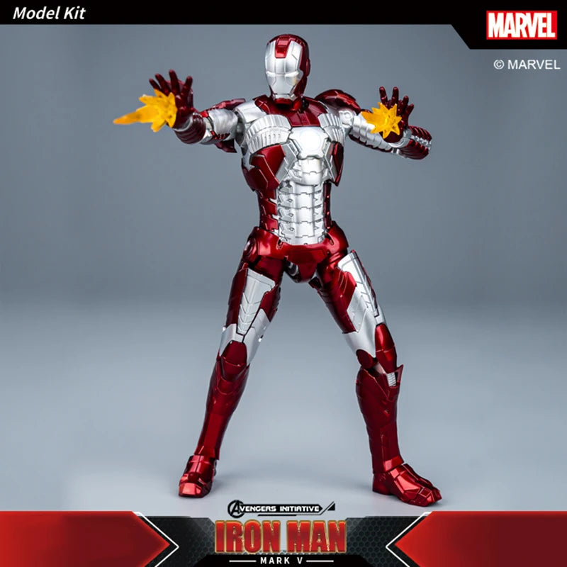 Fondjoy Iron Man MK5-figuur - Rood-zilveren pantser met box