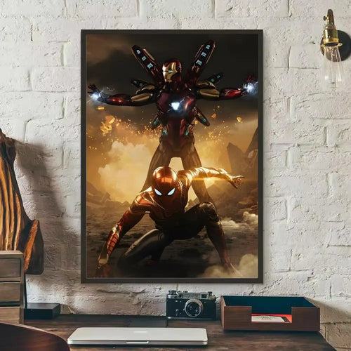 Iron Man-sticker - Actiescène