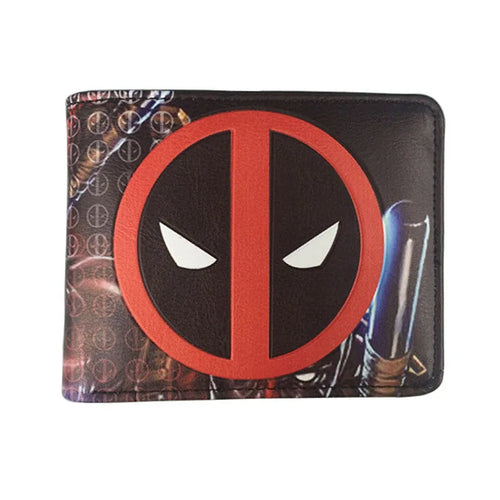 Avengers-portemonnee Deadpool – rood logo met dolk