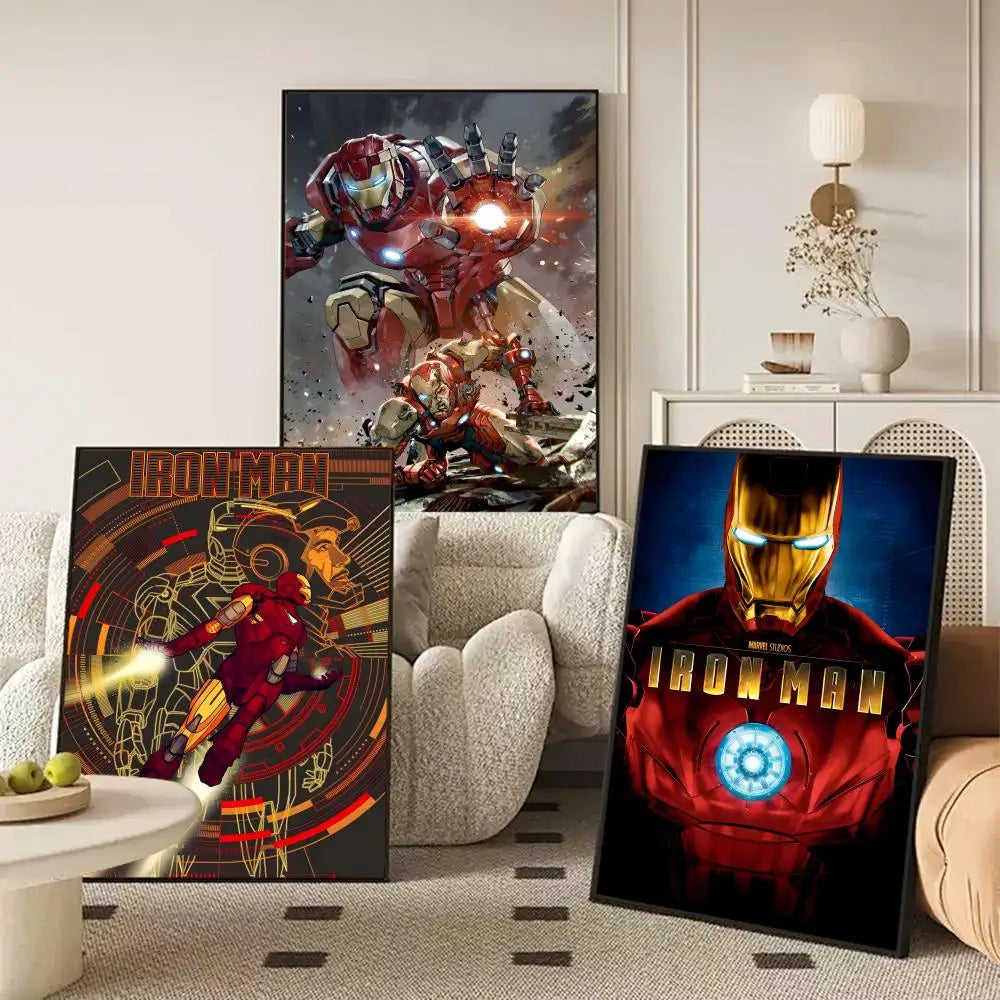 Iron Man-sticker - Studioportret