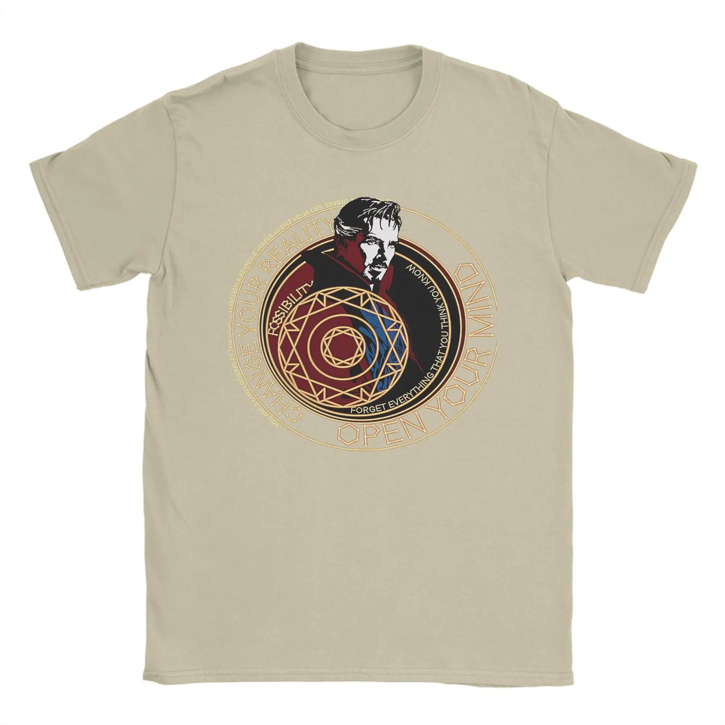 T-shirt Doctor Strange - Cercle mystique « Change Your Reality » pour homme
