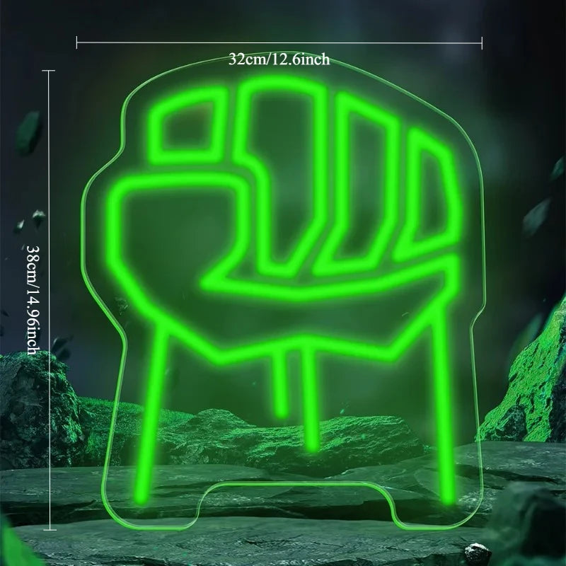 LED-neon Avengers Thor - Mjolnir-hamer