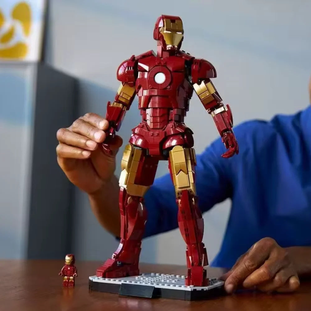 Iron Man-figuurtje - bouwblokken