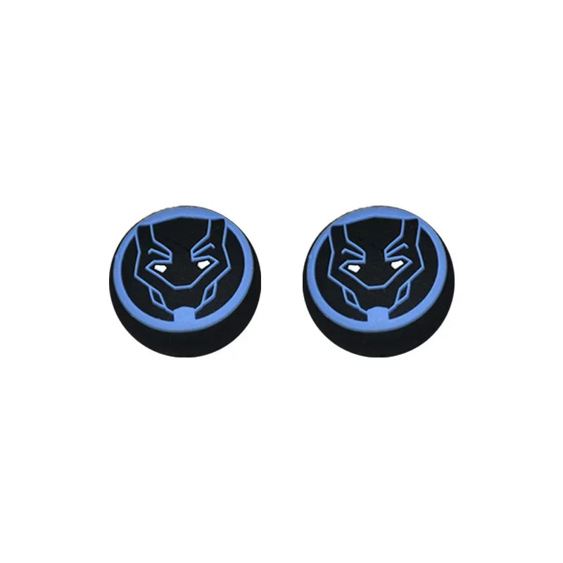 Black Panther-controllergrip - Zwart-blauwe duo