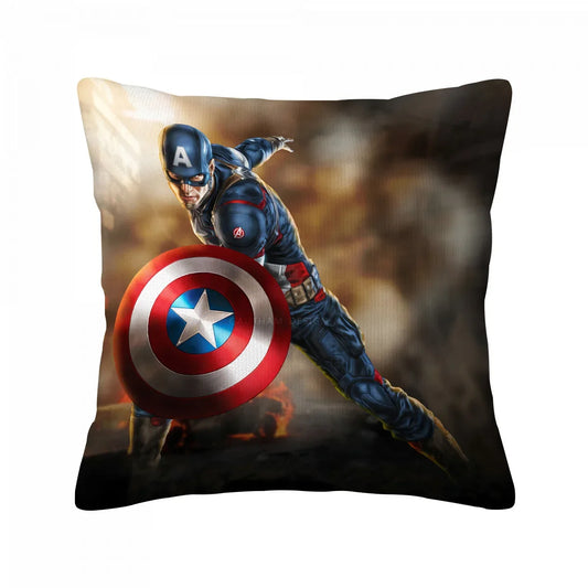 Kussenhoes Captain America - Donkere gevechtshouding