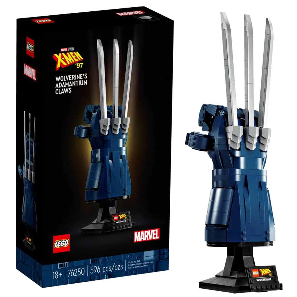 LEGO Marvel 76250 - Adamantiumklauwen van Wolverine uit X-Men '97, 596 onderdelen