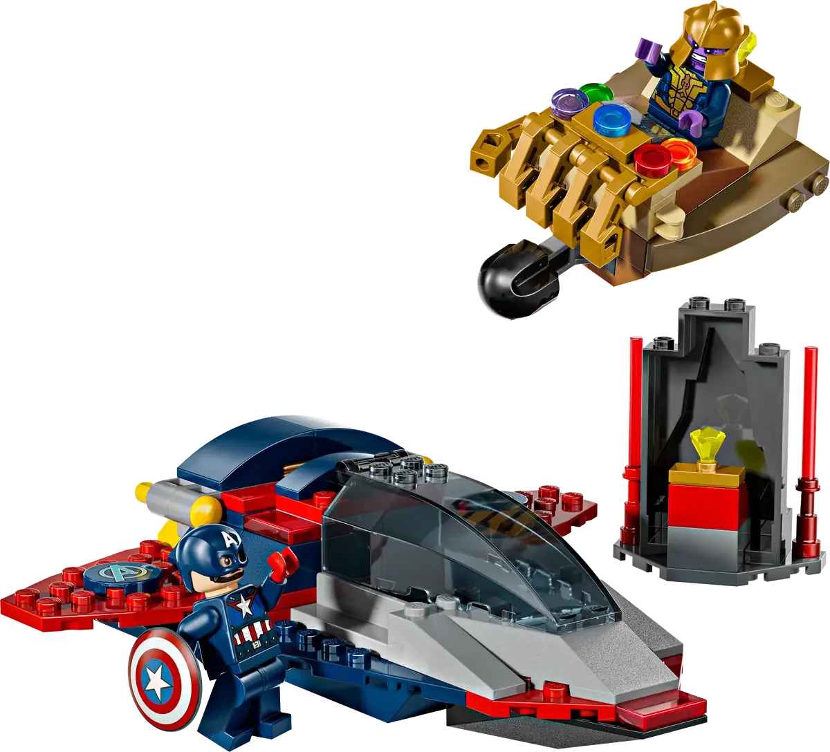 LEGO Marvel 76319 - Captain America tegen Thanos