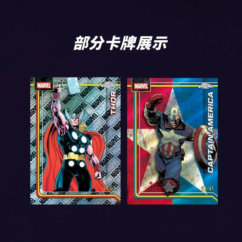 Cartes à collectionner Topps Chrome Marvel Comics 2026 - Coffret officiel Wolverine Venom