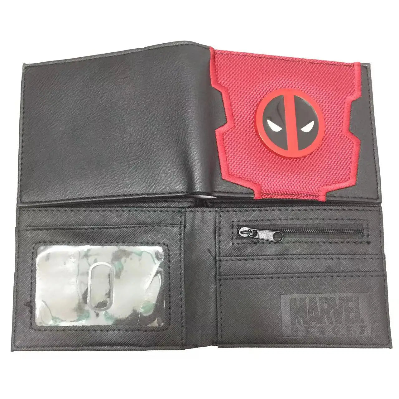 Avengers-portemonnee Deadpool – rode textuurpatch