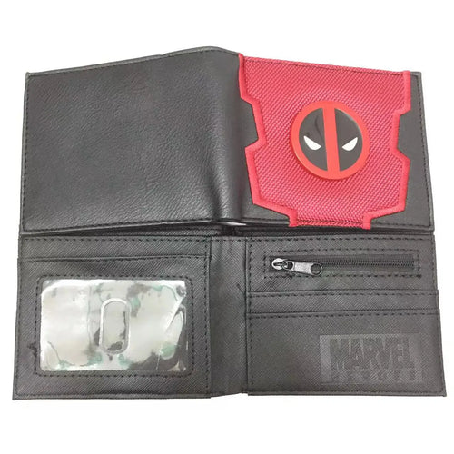 Avengers-portemonnee Deadpool – rode textuurpatch