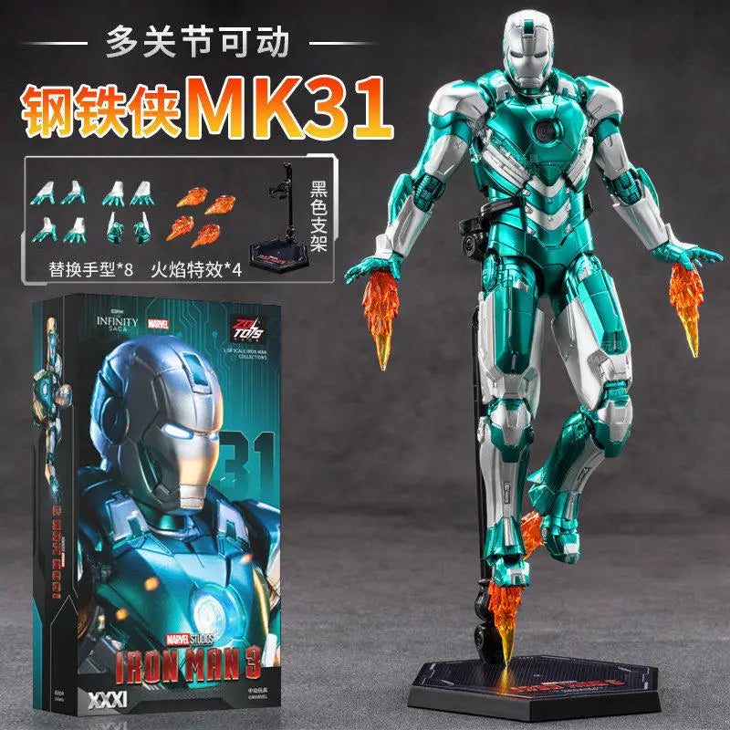 ZD Toys Iron Man MK31-figuurtje - Tony Stark action figure