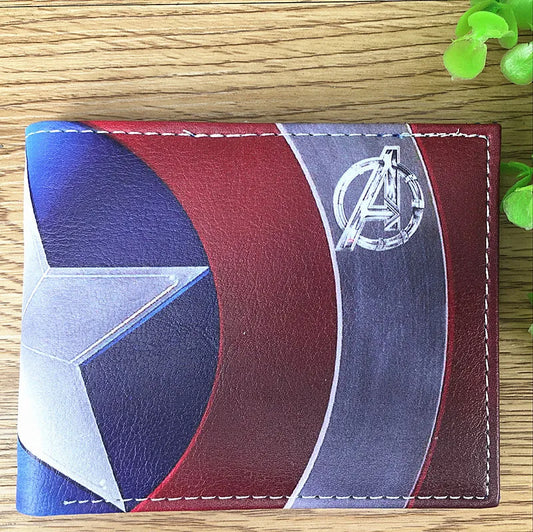 Avengers-portemonnee Captain America – versleten diagonaal schild