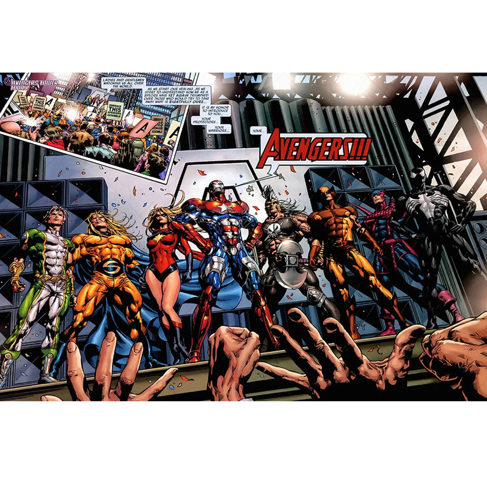 Poster New Avengers - Stripomslag