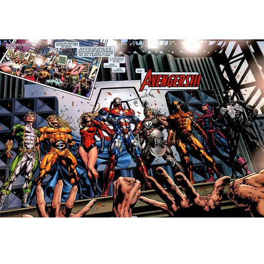 Poster New Avengers - Stripomslag
