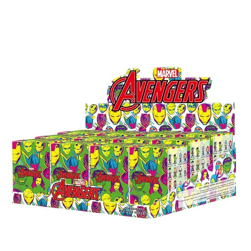 Kartonnen POP MART Avengers-display - Displaydoos 12 stuks