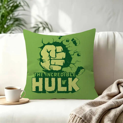 Hulk-kussenhoes - Vuist die door de muur breekt
