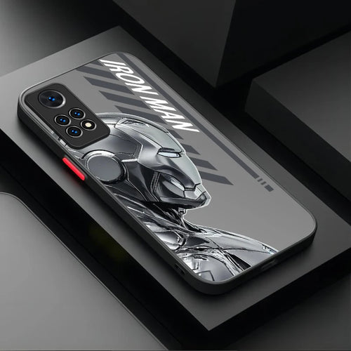 Xiaomi-hoesje Avengers Iron Man - metalen zilverkleurig pantser