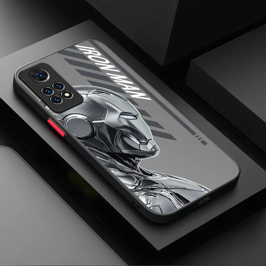 Xiaomi-hoesje Avengers Iron Man - metalen zilverkleurig pantser