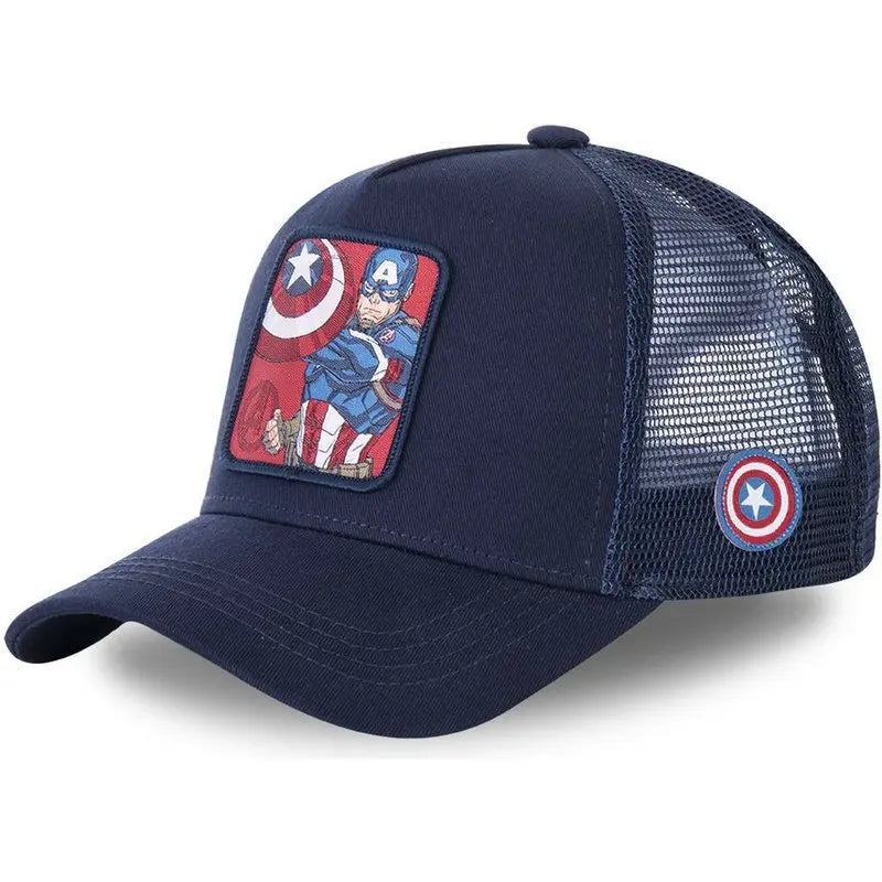 Pet Captain America – marineblauw en rood