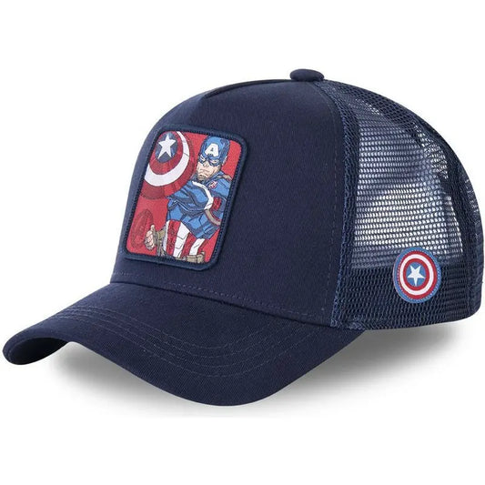 Pet Captain America – marineblauw en rood