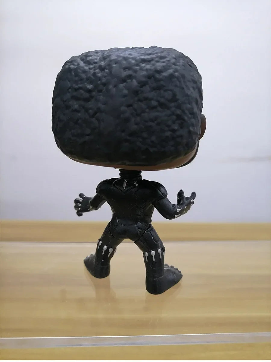 Black Panther-vinylfiguurtje in Funko-stijl - onbedekt gezicht