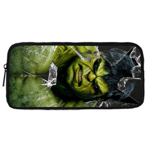 Hulk-etui - gebroken-glas-effect op het gezicht