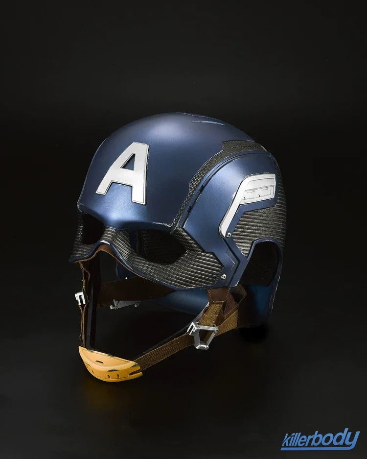 Killerbody Captain America-cosplayhelm - Infinity Saga, metaal, schaal 1:1