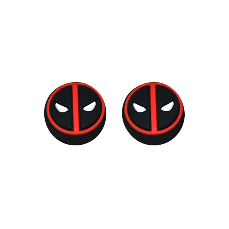 Deadpool-controllergrip - Rood-zwart masker
